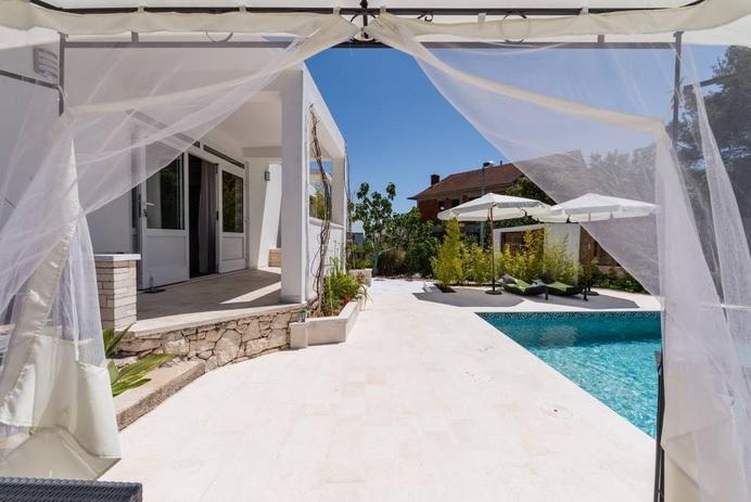 Luxury Apartment With Private Heated Pool Šibenik Extérieur photo